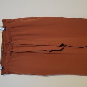 Loft tie-waist pants